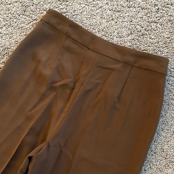 DKNY Wide Leg Brown Women's Pants - Picture 5 of 8